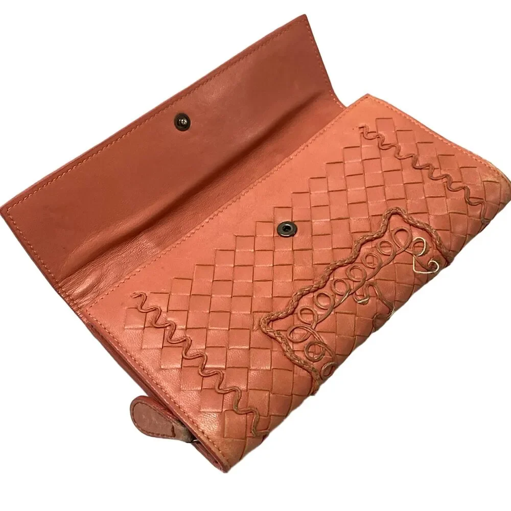 Bottega Veneta Intrecciato Long Wallet 150509